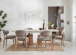 AB Padstow Extending Dining Table Bundle